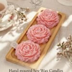 Peony candle